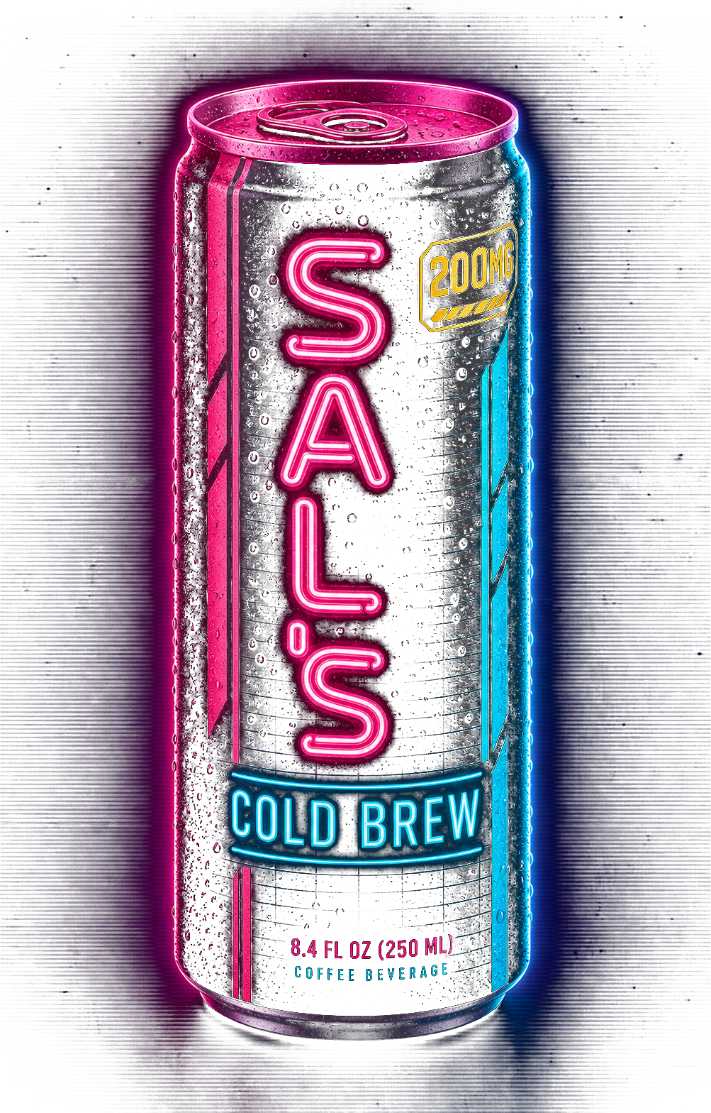 Sal's Cold Brew 200mg neon can